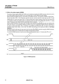 S-25C256A0I-T8T1U4 Datasheet Page 16