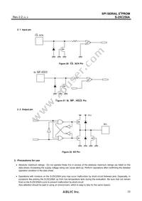 S-25C256A0I-T8T1U4 Datasheet Page 23