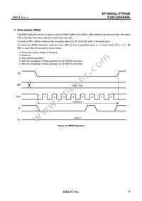 S-25C640A0I-T8T1U3 Datasheet Page 15