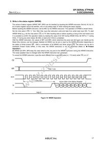 S-25C640A0I-T8T1U3 Datasheet Page 17