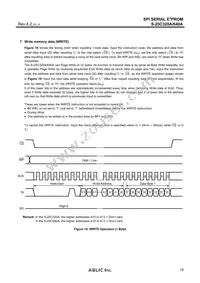 S-25C640A0I-T8T1U3 Datasheet Page 19