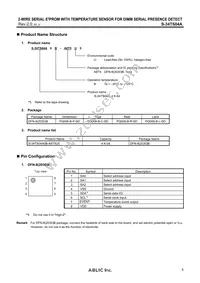 S-34TS04A0B-A8T3U5 Datasheet Page 3