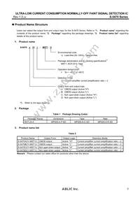 S-5470D21I-M5T1U Datasheet Page 3