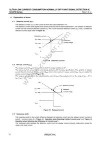 S-5470D21I-M5T1U Datasheet Page 12