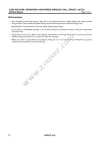 S-5724JCBL1-M3T1U Datasheet Page 20