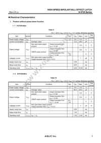 S-5725ECBH0-M3T1U Datasheet Page 9
