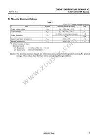 S-5813A-I4T1U Datasheet Page 5