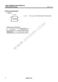 S-5813A-I4T1U Datasheet Page 14