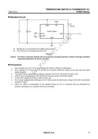 S-5841A95D-M5T1G Datasheet Page 15