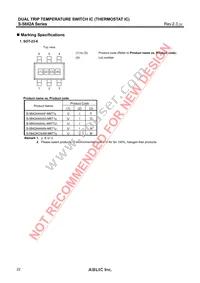 S-5842AAAL-M6T1U Datasheet Page 22