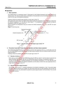 S-5843ABODC-M5T1U Datasheet Page 9