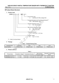 S-5852ABCBC-A8T1U4 Datasheet Page 3