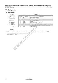 S-5852ABCBC-A8T1U4 Datasheet Page 4