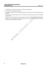 S-58LM20A-N4T1G Datasheet Page 14