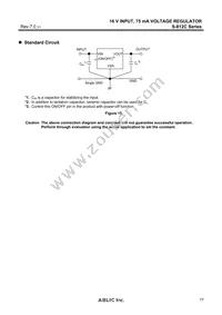 S-812C60BPI-C5OTFG Datasheet Page 17