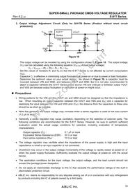 S-817B40AY-B2-U Datasheet Page 19