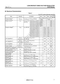 S-818A40AUC-BGUT2U Datasheet Page 7