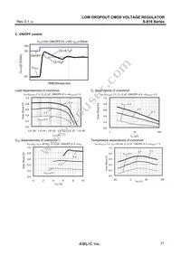 S-818A40AUC-BGUT2U Datasheet Page 21