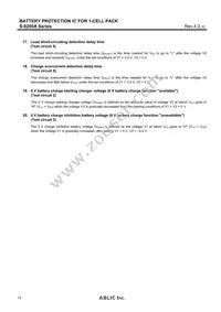 S-8200ACW-M6T1U Datasheet Page 12
