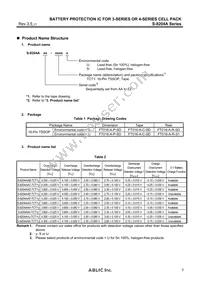 S-8204AAK-TCT1U Datasheet Page 3