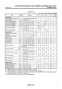 S-8204AAK-TCT1U Datasheet Page 7