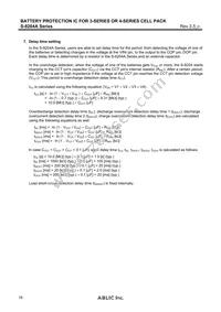 S-8204AAK-TCT1U Datasheet Page 16