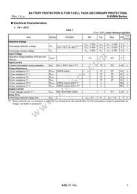 S-8206AAI-I6T1U Datasheet Page 9