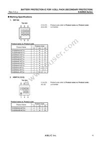 S-8206AAI-I6T1U Datasheet Page 19