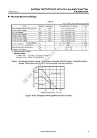 S-8209BAA-T8T1G Datasheet Page 7