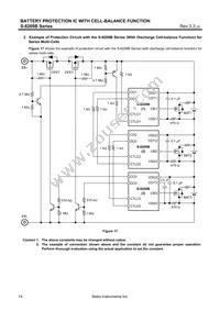S-8209BAA-T8T1G Datasheet Page 14
