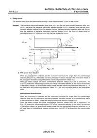 S-8211DBH-M5T1U Datasheet Page 19