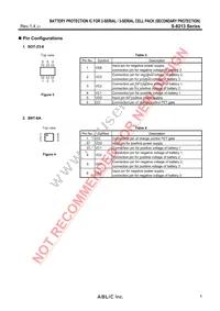S-8213AAK-M6T1U Datasheet Page 5