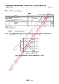 S-8213AAK-M6T1U Datasheet Page 6
