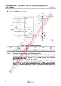 S-8213AAK-M6T1U Datasheet Page 16