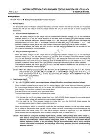 S-8230BAF-I6T1U Datasheet Page 15