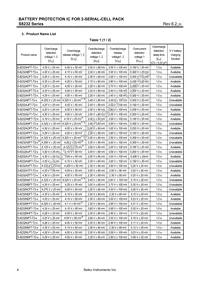 S-8232PCFT-T2-G Datasheet Page 4