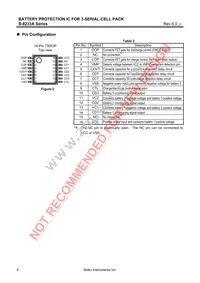 S-8233ADFT-TB-U Datasheet Page 4