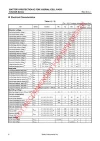 S-8233ADFT-TB-U Datasheet Page 6