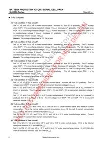 S-8233ADFT-TB-U Datasheet Page 8