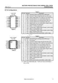 S-8233ANFT-TB-G Datasheet Page 5