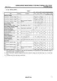 S-8239BAA-M6T1U Datasheet Page 7