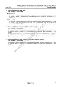 S-8239BAA-M6T1U Datasheet Page 9