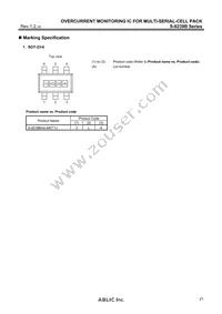 S-8239BAA-M6T1U Datasheet Page 21