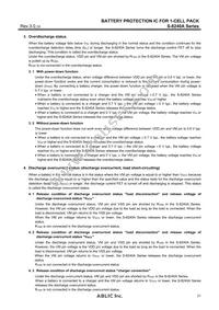 S-8240AAP-I6T1U Datasheet Page 21