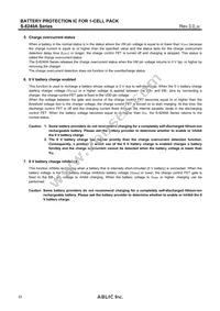 S-8240AAP-I6T1U Datasheet Page 22