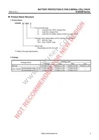 S-8242BBG-T8T1G Datasheet Page 3