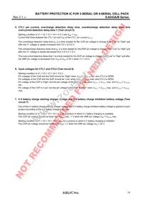 S-8243BAFFT-TB-G Datasheet Page 13