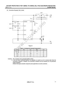 S-8244ABKFN-CFKT2S Datasheet Page 17
