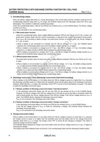 S-8250AAJ-I6T1U Datasheet Page 16