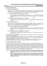 S-8250AAJ-I6T1U Datasheet Page 17